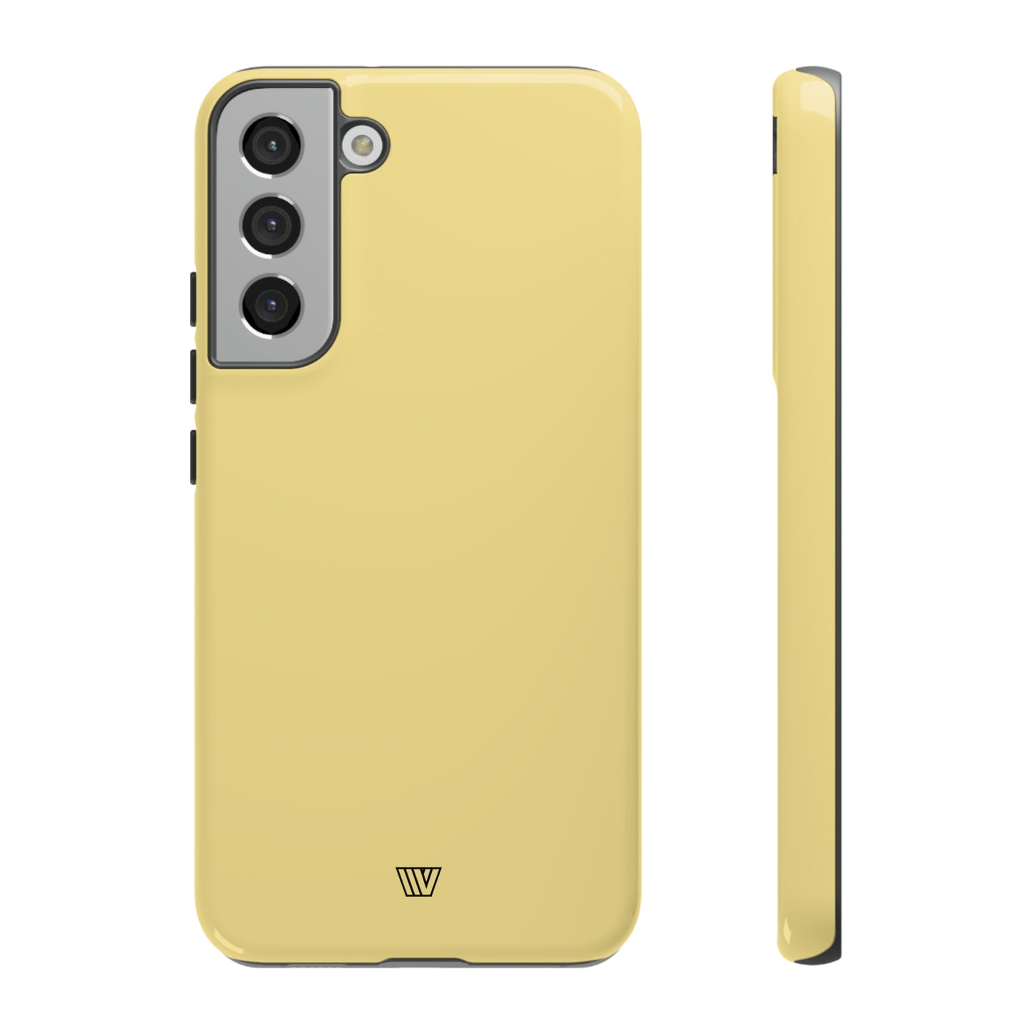 MUTED YELLOW SOLID | Tough Phone Case - Trovvve