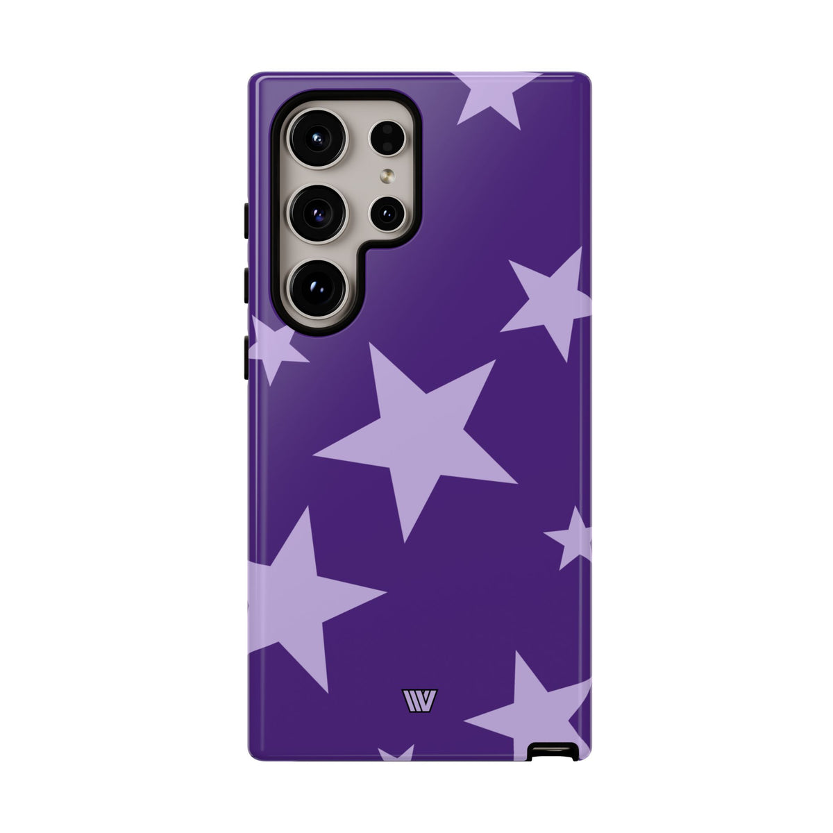 PURPLE BOLD STARS | Tough Phone Case
