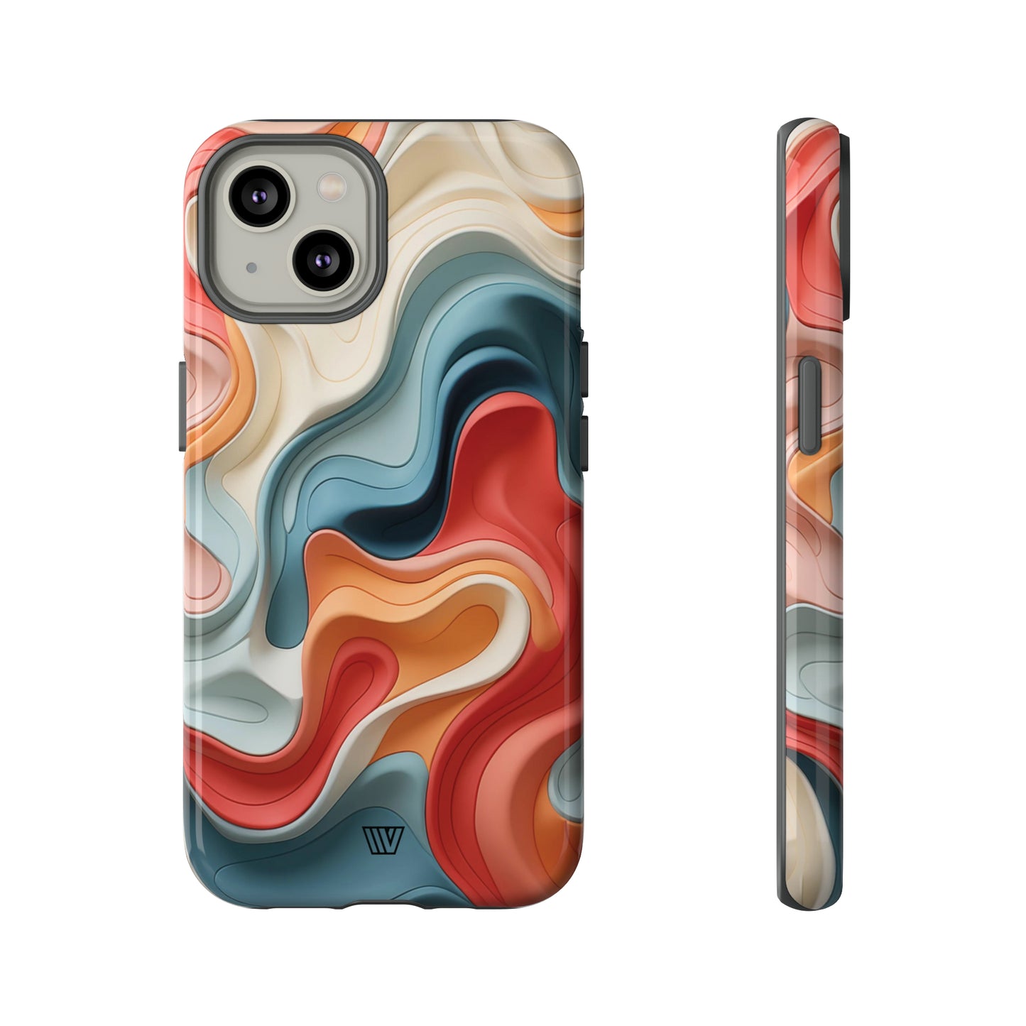 3D COLORFUL CLAY | Tough Phone Case - Trovvve