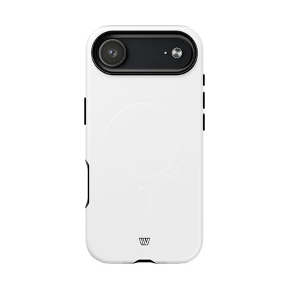 ALL WHITE | MagSafe Tough iPhone Case