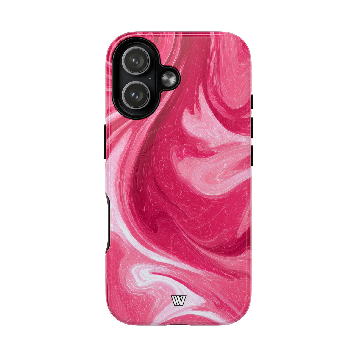 Strawberry Storm MagSafe Tough iPhone Case – iPhone 17, Glossy