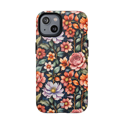 Night Bloom Bouquet MagSafe Tough iPhone Case – iPhone 14, Matte