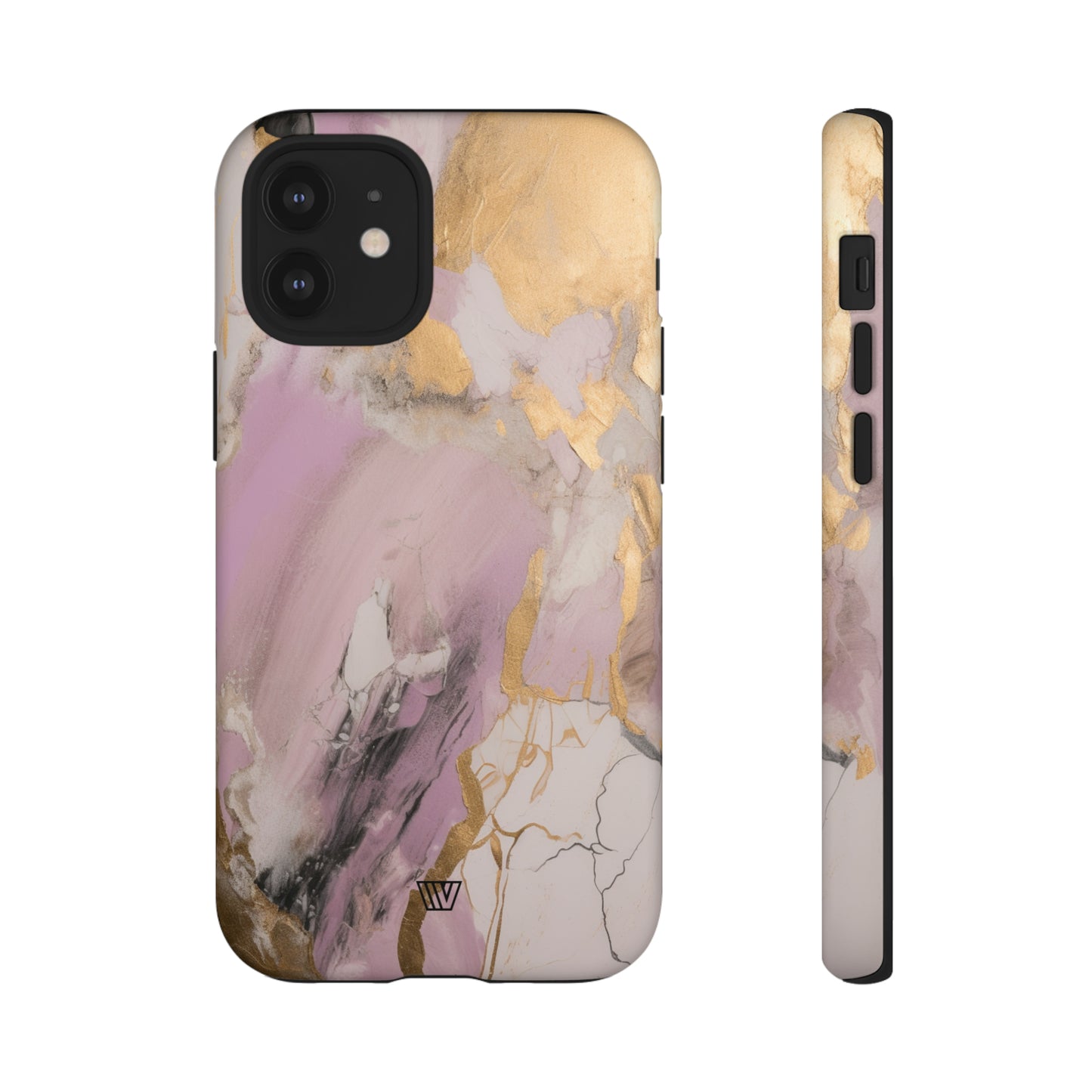 GOLD PINK ABSTRACT PAINTING | Tough Phone Case - Trovvve