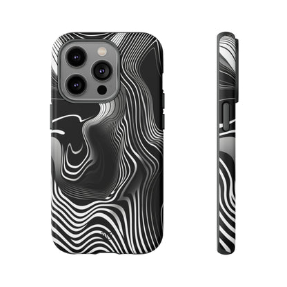 ABSTRACT ZEBRA STRIPES | Tough Phone Case - Trovvve