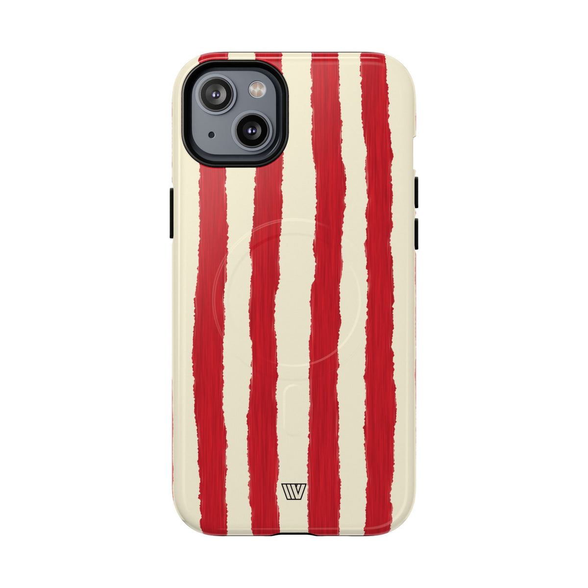 CANDY CANE STRIPE | MagSafe Tough iPhone Case