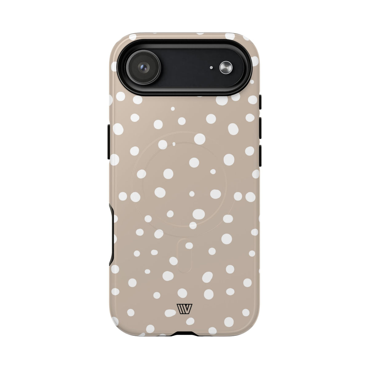 BEIGE DOTS | MagSafe Tough iPhone Case