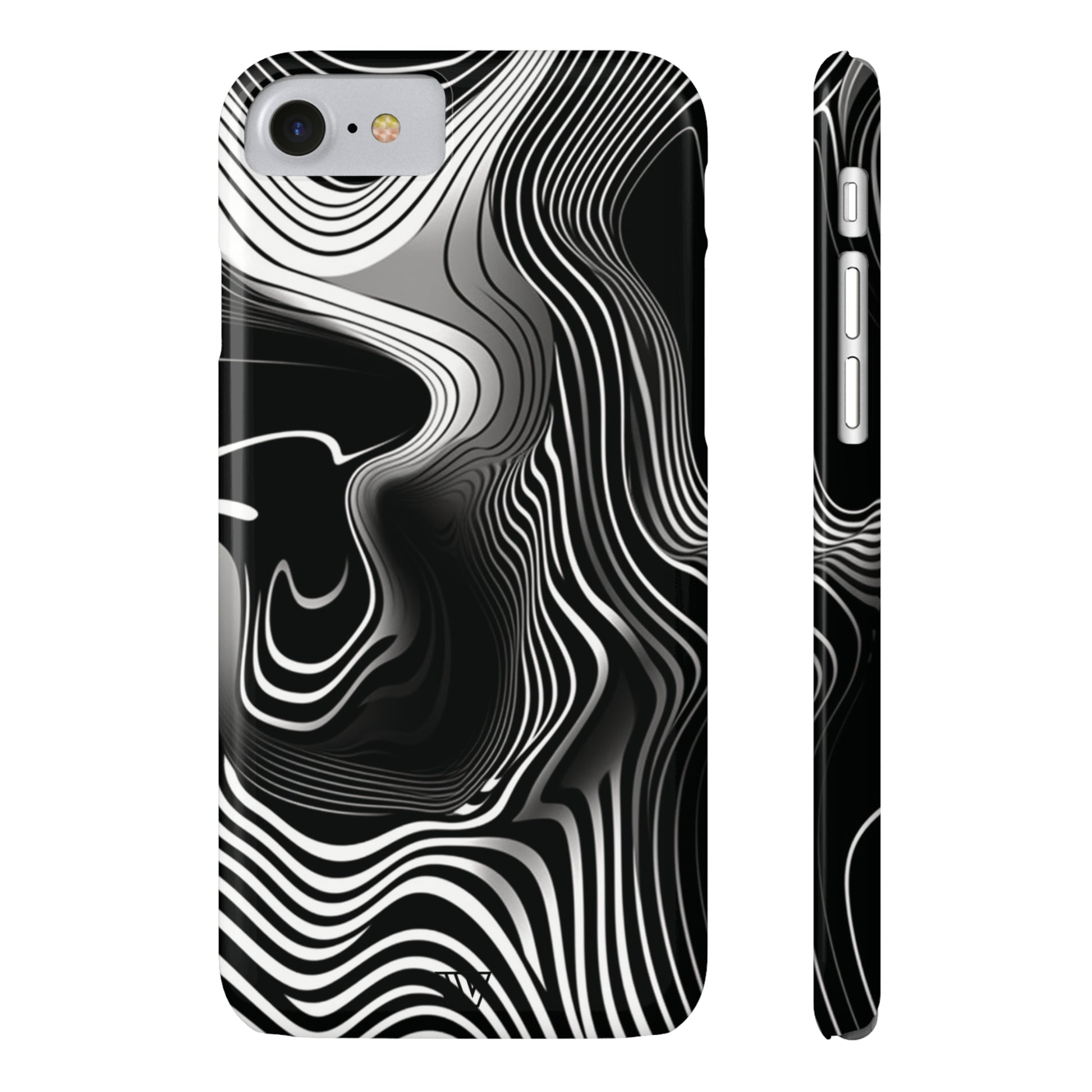 ABSTRACT ZEBRA STRIPES | Slim iPhone Case - Trovvve