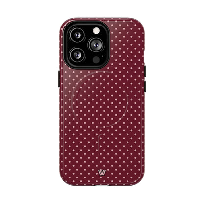 CLARET DOT | MagSafe Tough iPhone Case