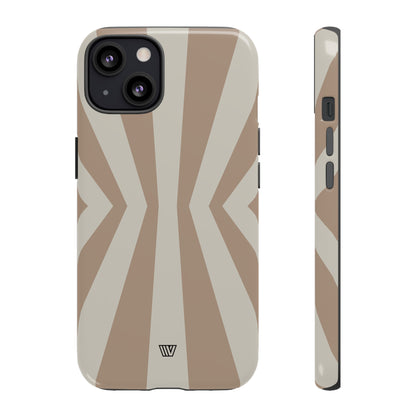 NEUTRAL INWARD LINES | Tough Phone Cases - Trovvve