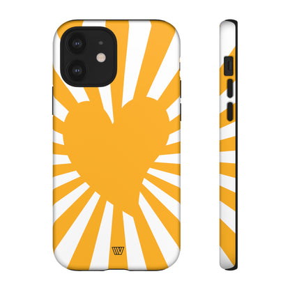 HEART SUN RAYS | Tough Phone Case - Trovvve