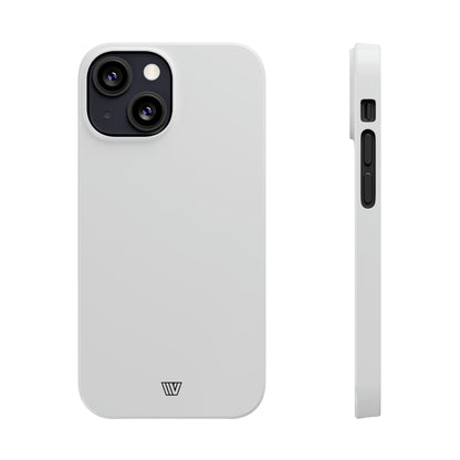 ALL WHITE | Slim iPhone Case