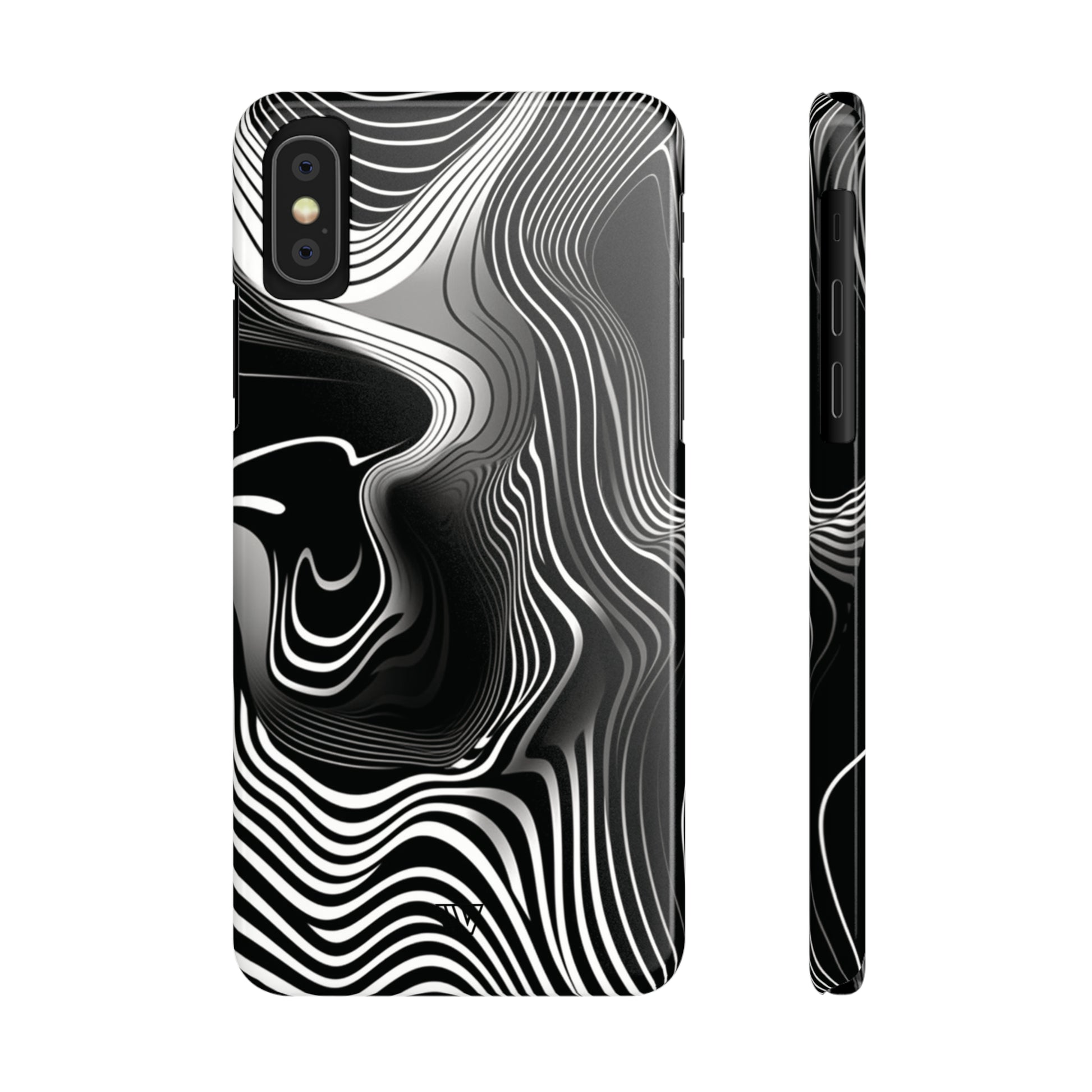 ABSTRACT ZEBRA STRIPES | Slim iPhone Case - Trovvve