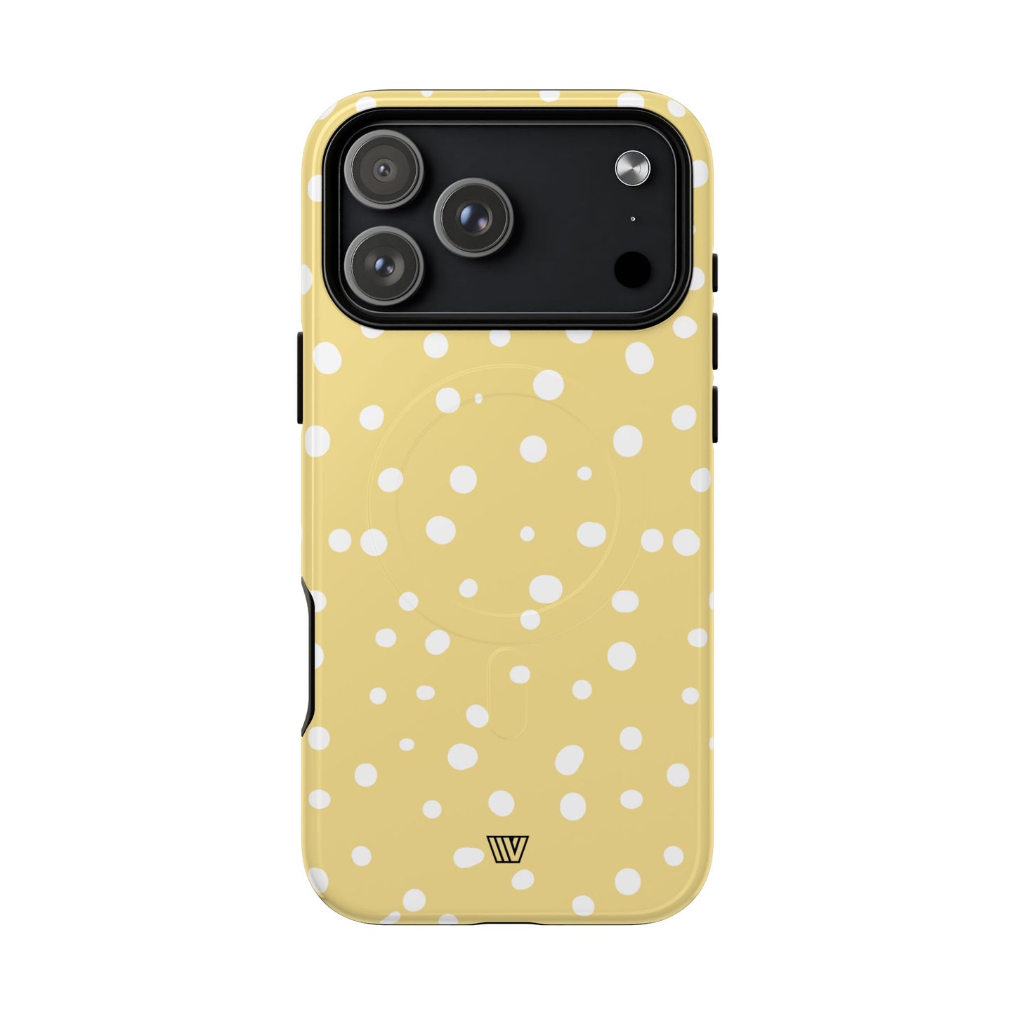 MUTED YELLOW DOTS | MagSafe Tough iPhone Case