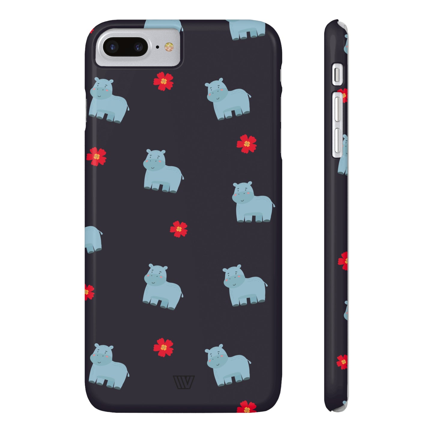 HIPPO PATTERN | Slim iPhone Case - Trovvve