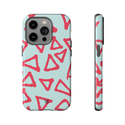 TRIANGLE DOODLE | Tough Phone Case