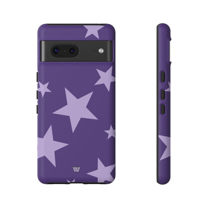 PURPLE BOLD STARS | Tough Phone Case