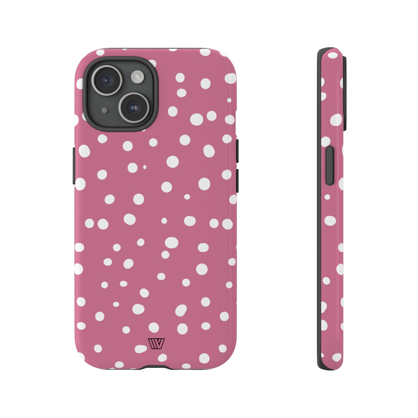 BLUSH RED DOTS | Tough Phone Case - Trovvve