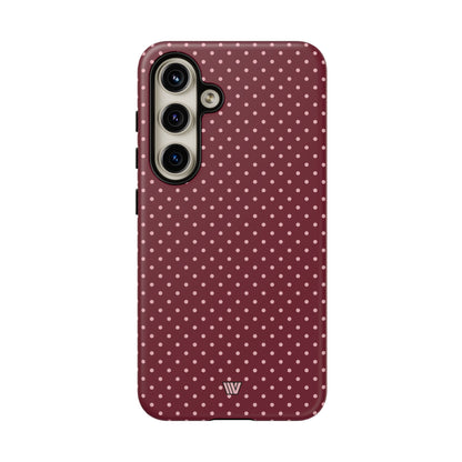 CLARET DOT | Tough Phone Case