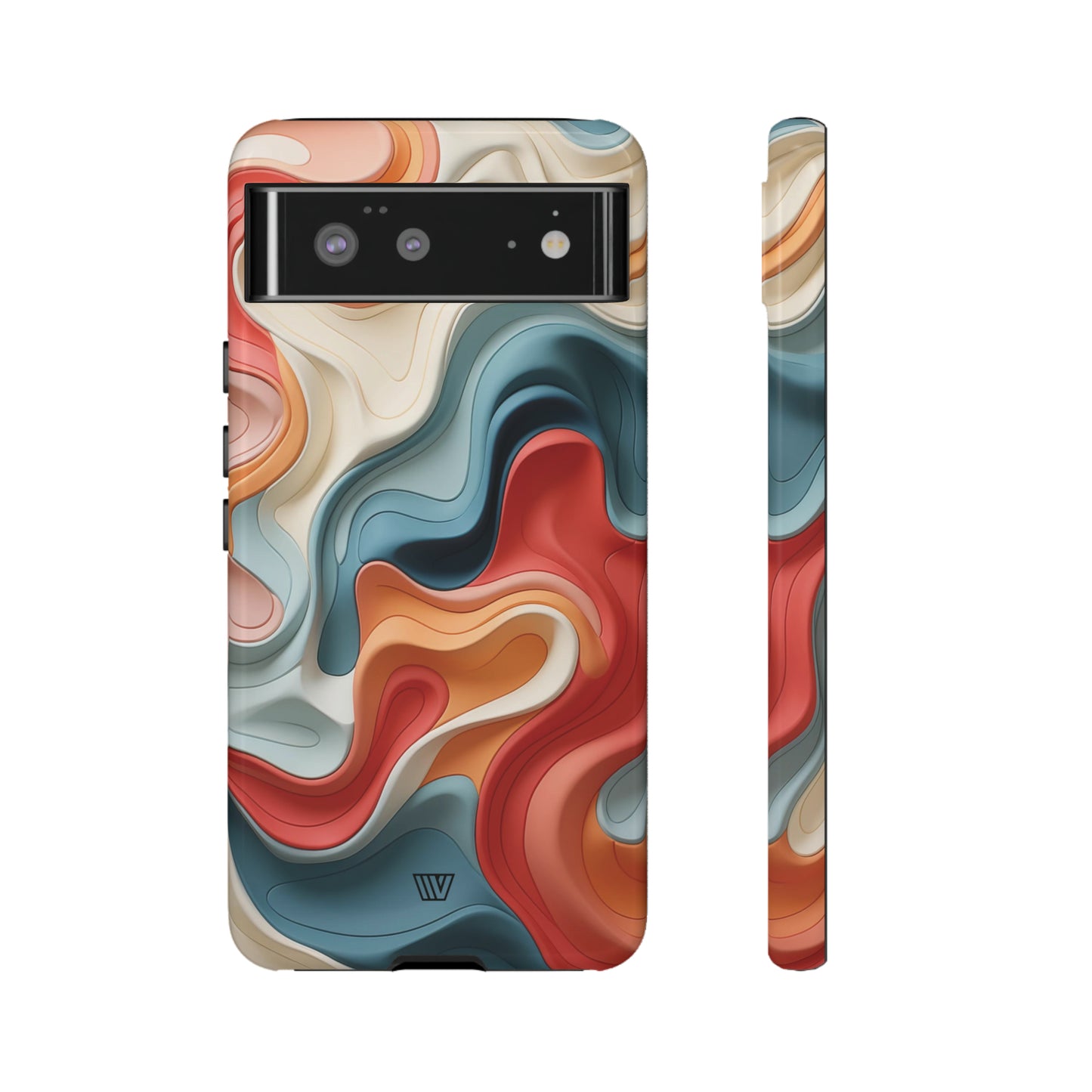 3D COLORFUL CLAY | Tough Phone Case - Trovvve