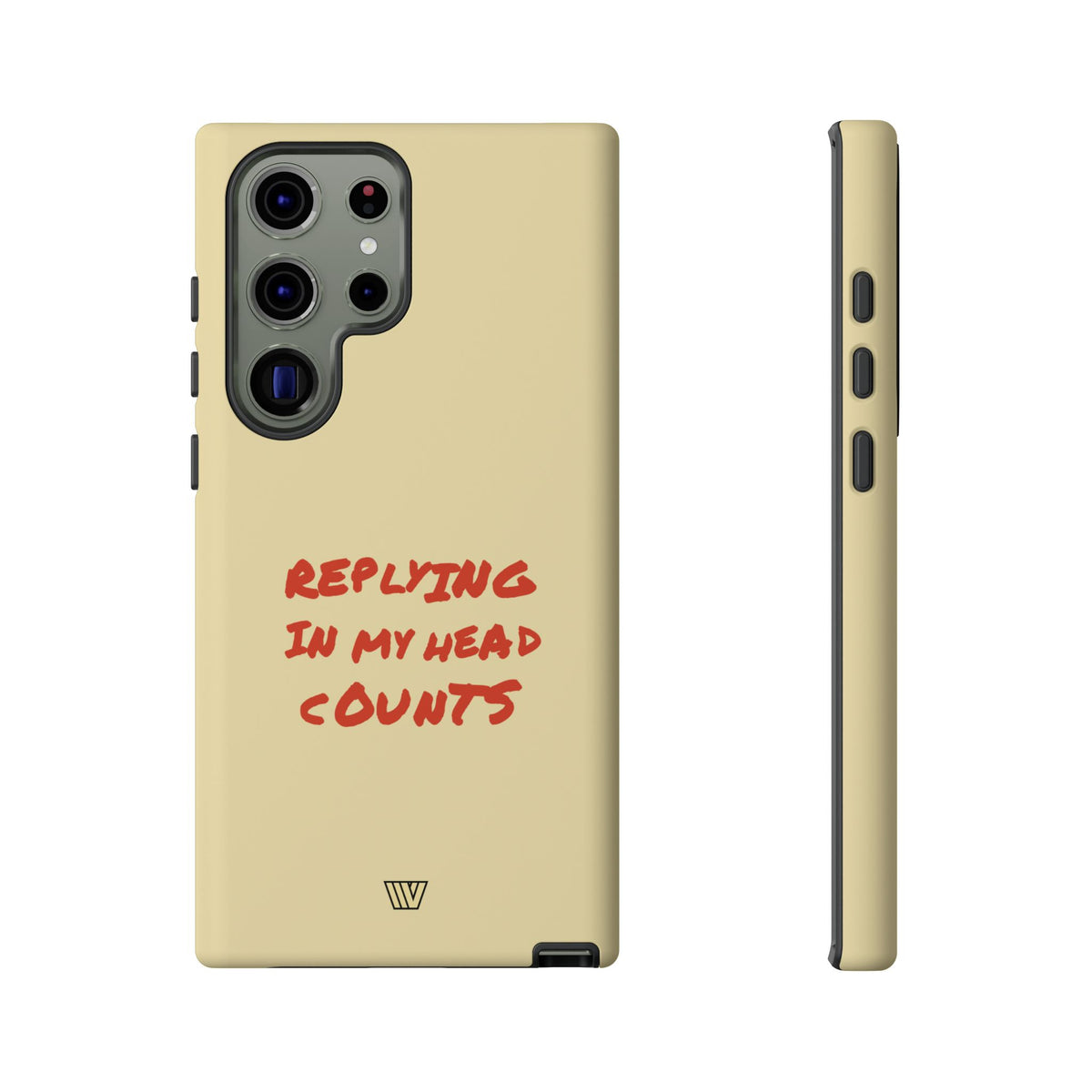 REPLYING IN MY HEAD | Tough Phone Case