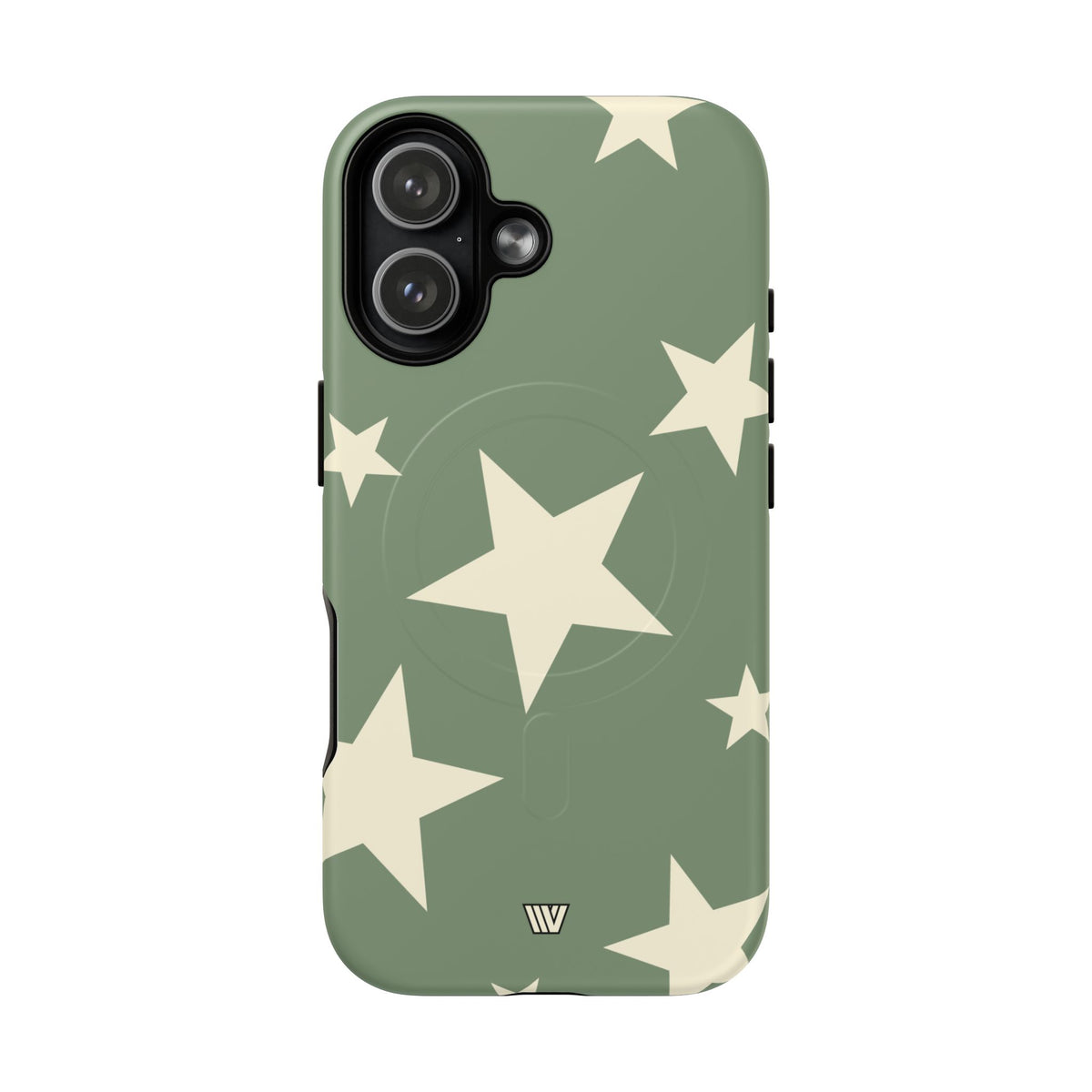 SAGE BOLD STARS | MagSafe Tough iPhone Case