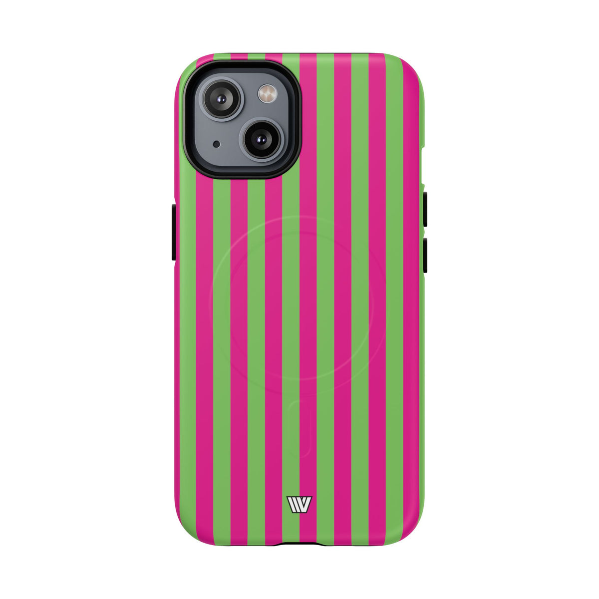 Watermelon Stripe MagSafe Tough iPhone Case – iPhone 14, Matte