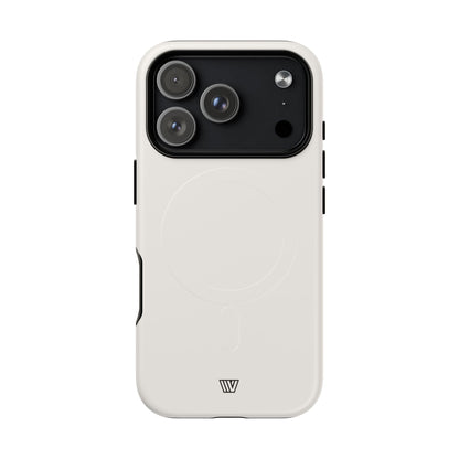 Trovvve Beige MagSafe Tough iPhone Case – iPhone 17 Pro, Matte