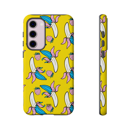 STRAWBERRY BANANA POP ART | Tough Phone Case - Trovvve