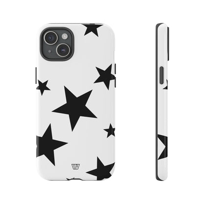 ALL WHITE BOLD STARS | Tough Phone Case