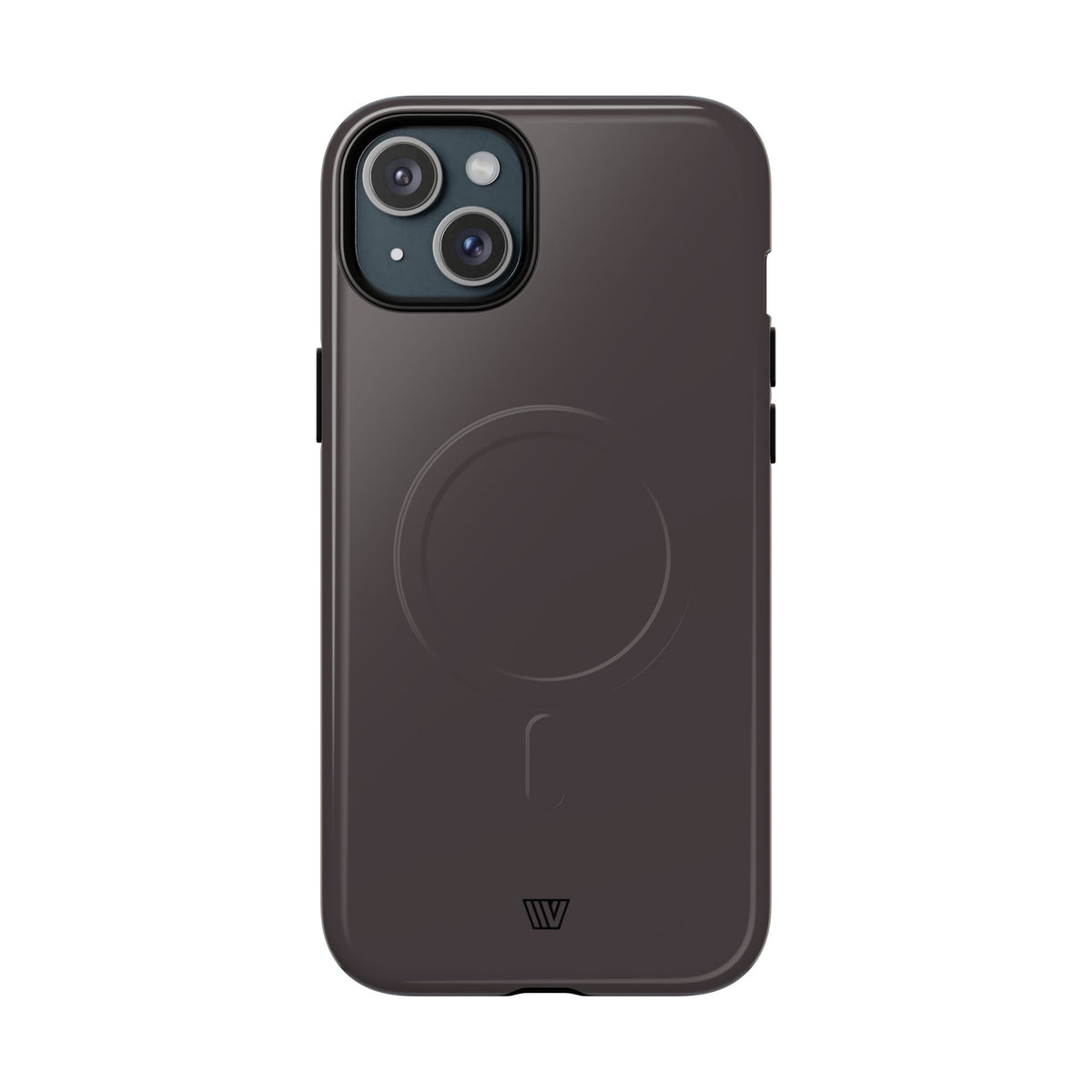 Tundora Grey MagSafe Tough iPhone Case – iPhone 15 Plus, Glossy