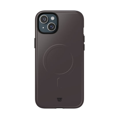 Tundora Grey MagSafe Tough iPhone Case – iPhone 15 Plus, Glossy