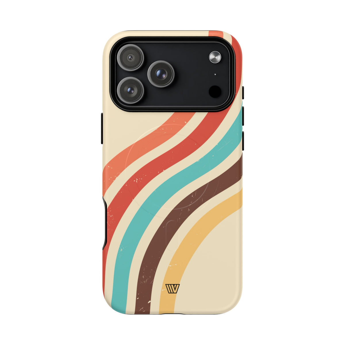 Vintage Stripe MagSafe Tough iPhone Case – iPhone 17 Pro Max, Matte