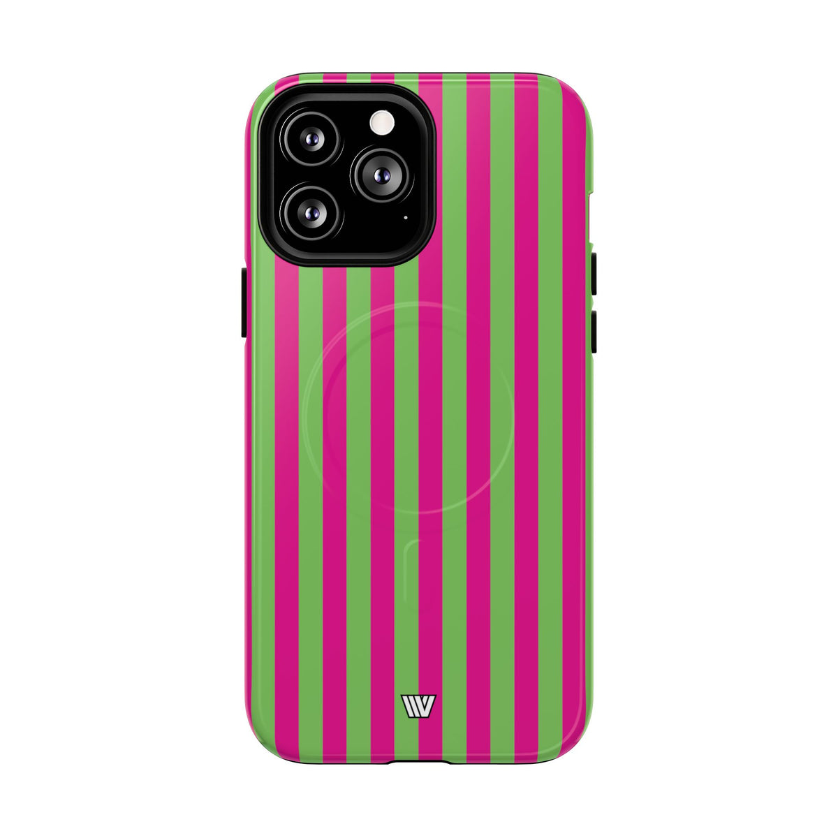 Watermelon Stripe MagSafe Tough iPhone Case – iPhone 13 Pro Max, Glossy