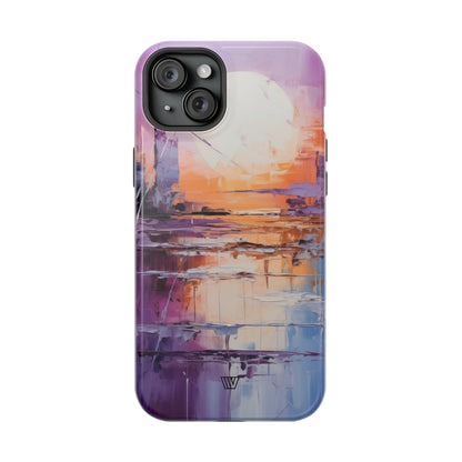 ACRYLIC SUNSET | MagSafe Tough iPhone Case - Trovvve