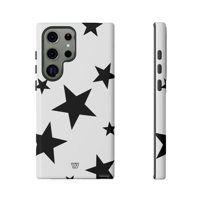 ALL WHITE BOLD STARS | Tough Phone Case