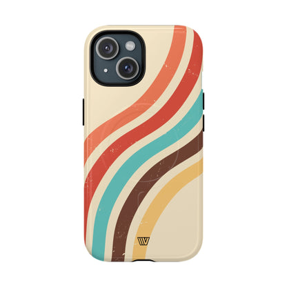 Vintage Stripe MagSafe Tough iPhone Case – iPhone 15, Glossy