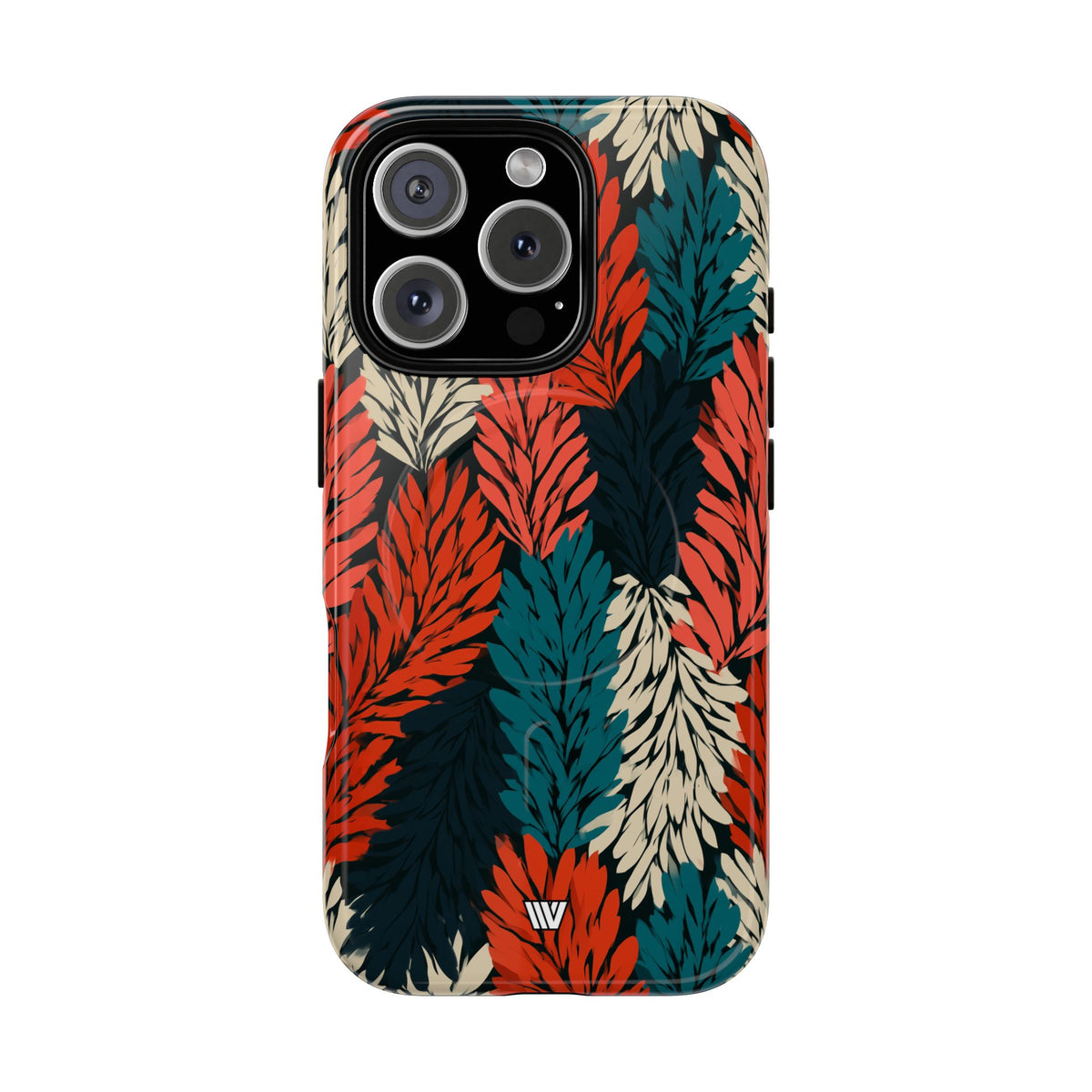Wild Fronds MagSafe Tough iPhone Case – iPhone 16 Pro, Glossy