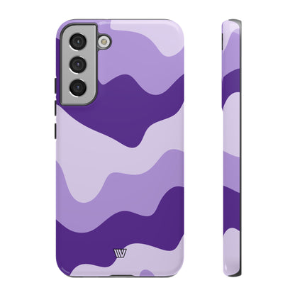PURPLE WAVES | Tough Phone Case