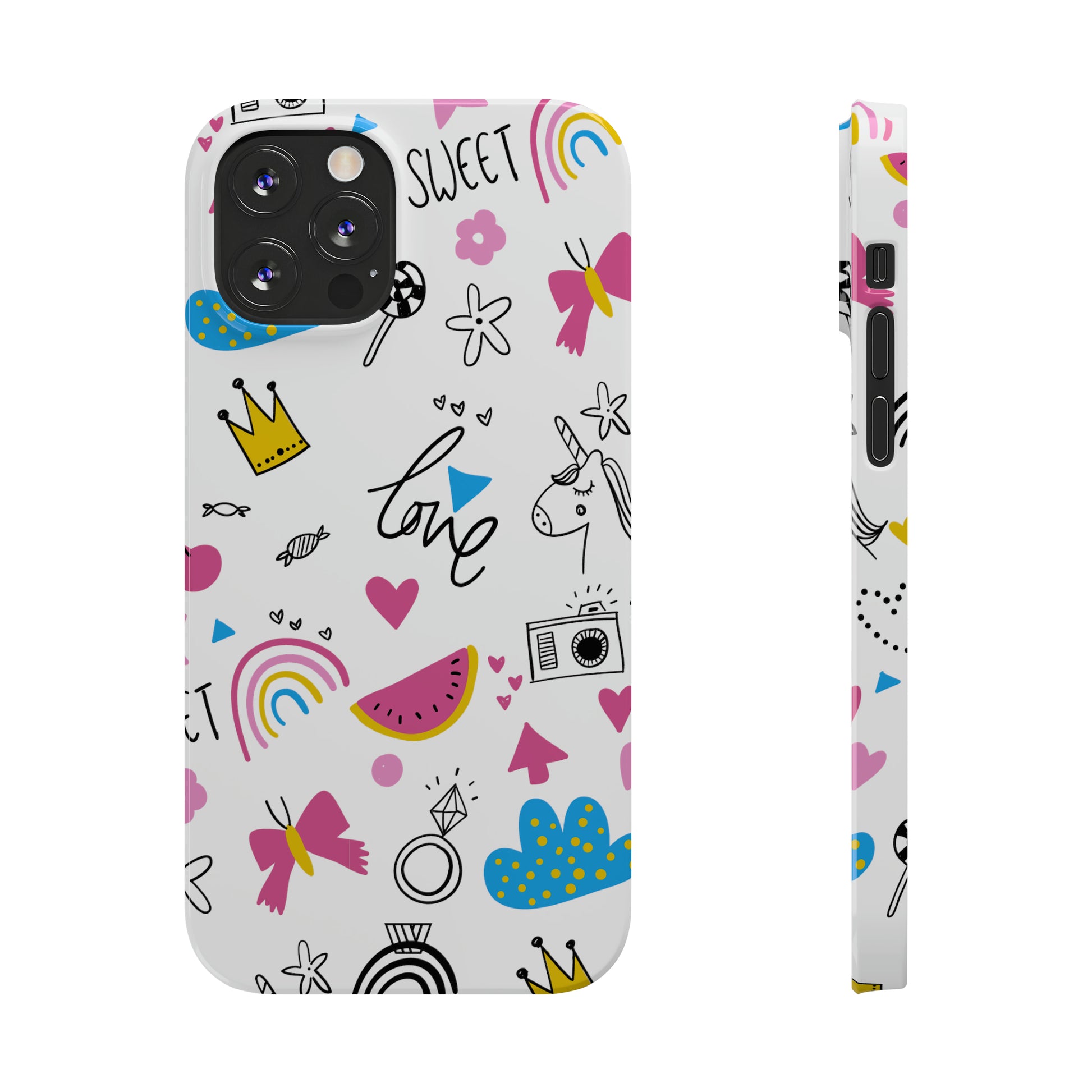 SWEET LOVE | Slim iPhone Case - Trovvve