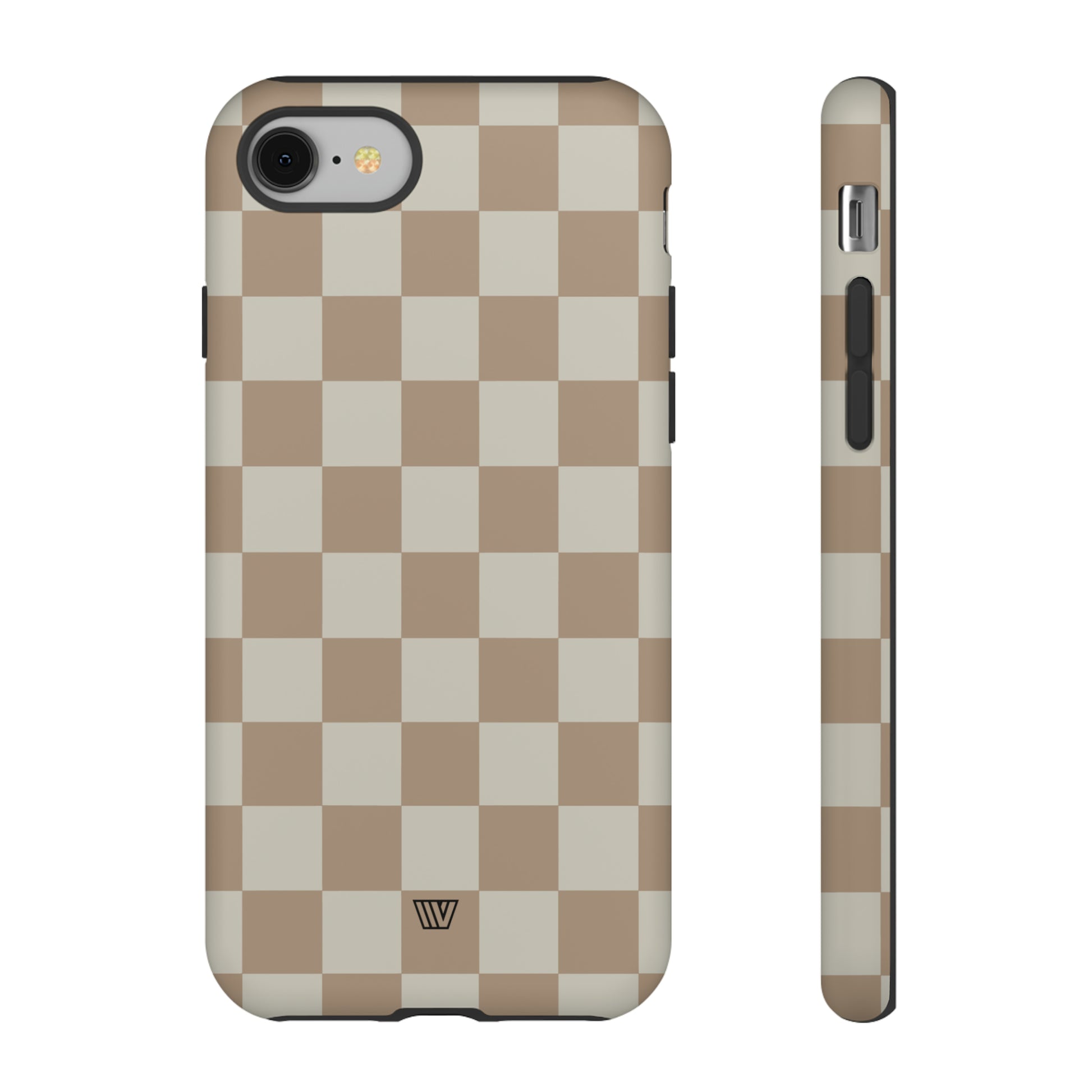 NEUTRAL CHECKERBOARD | Tough Phone Case - Trovvve