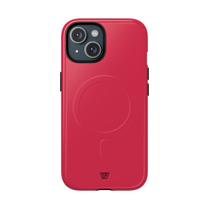 RED AMARANTH | MagSafe Tough iPhone Case