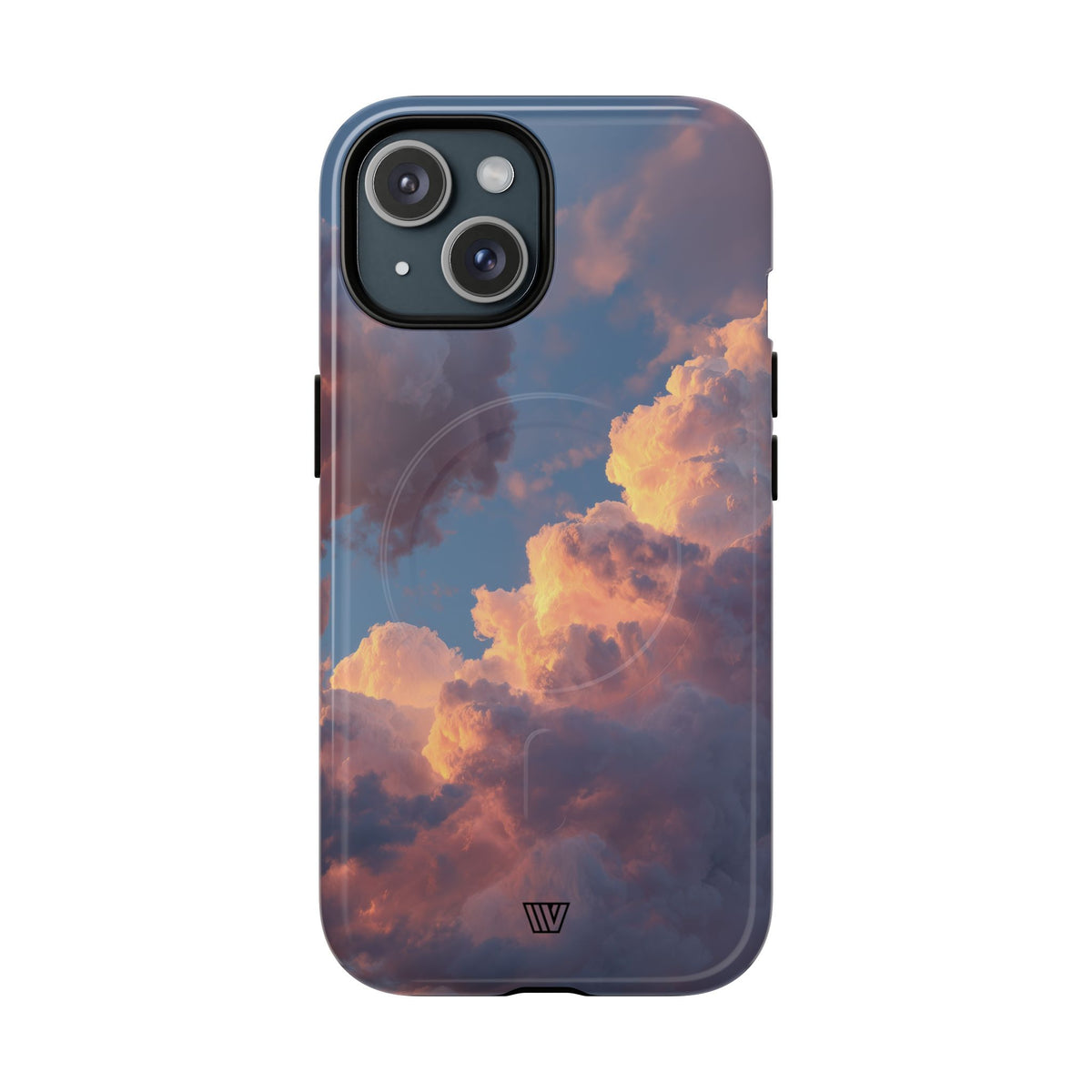 Sunset Clouds MagSafe Tough iPhone Case – iPhone 15, Glossy