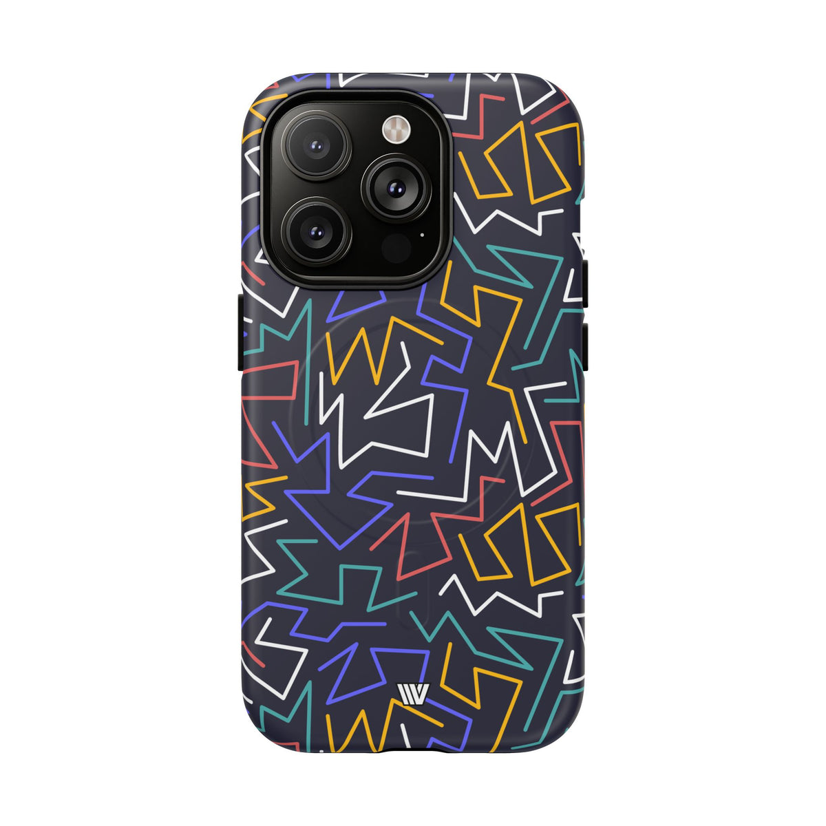Zigzag Night MagSafe Tough iPhone Case – iPhone 14 Pro, Matte
