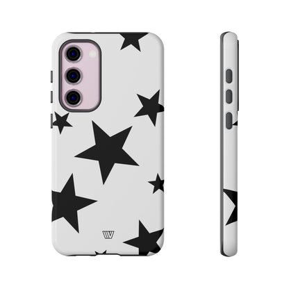 ALL WHITE BOLD STARS | Tough Phone Case
