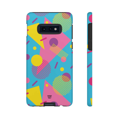 80s / 90s RETO PATTERN LIGHT BLUE | Tough Phone Case