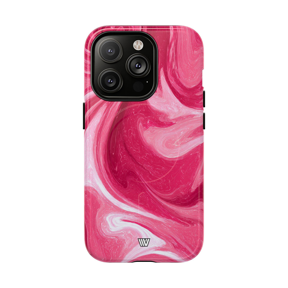 Strawberry Storm MagSafe Tough iPhone Case – iPhone 14 Pro, Glossy