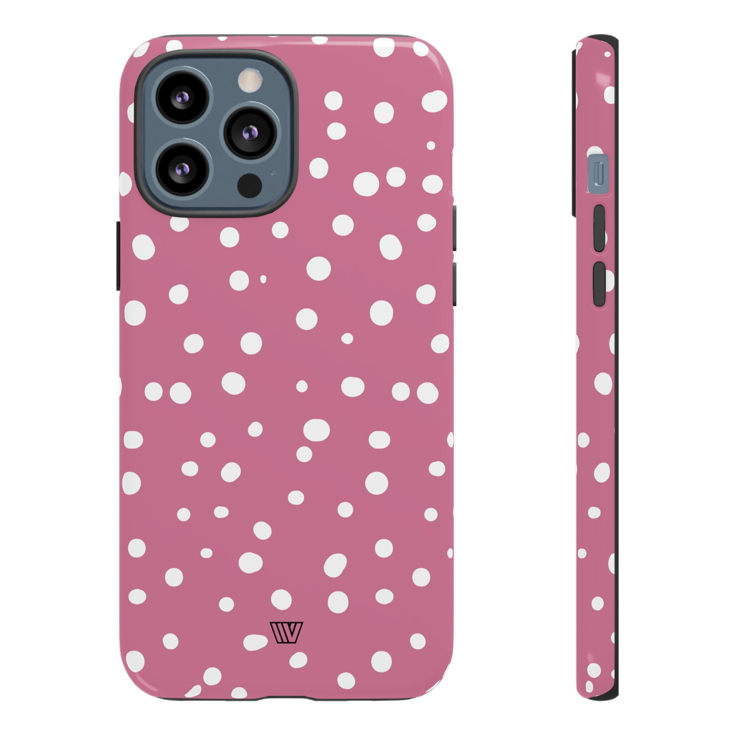 BLUSH RED DOTS | Tough Phone Case - Trovvve