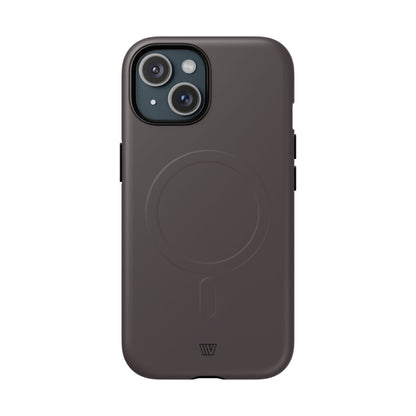 Tundora Grey MagSafe Tough iPhone Case – iPhone 15, Matte
