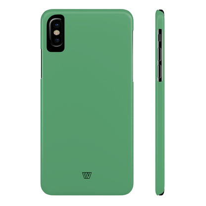 AQUA FOREST GREEN | Slim iPhone Case