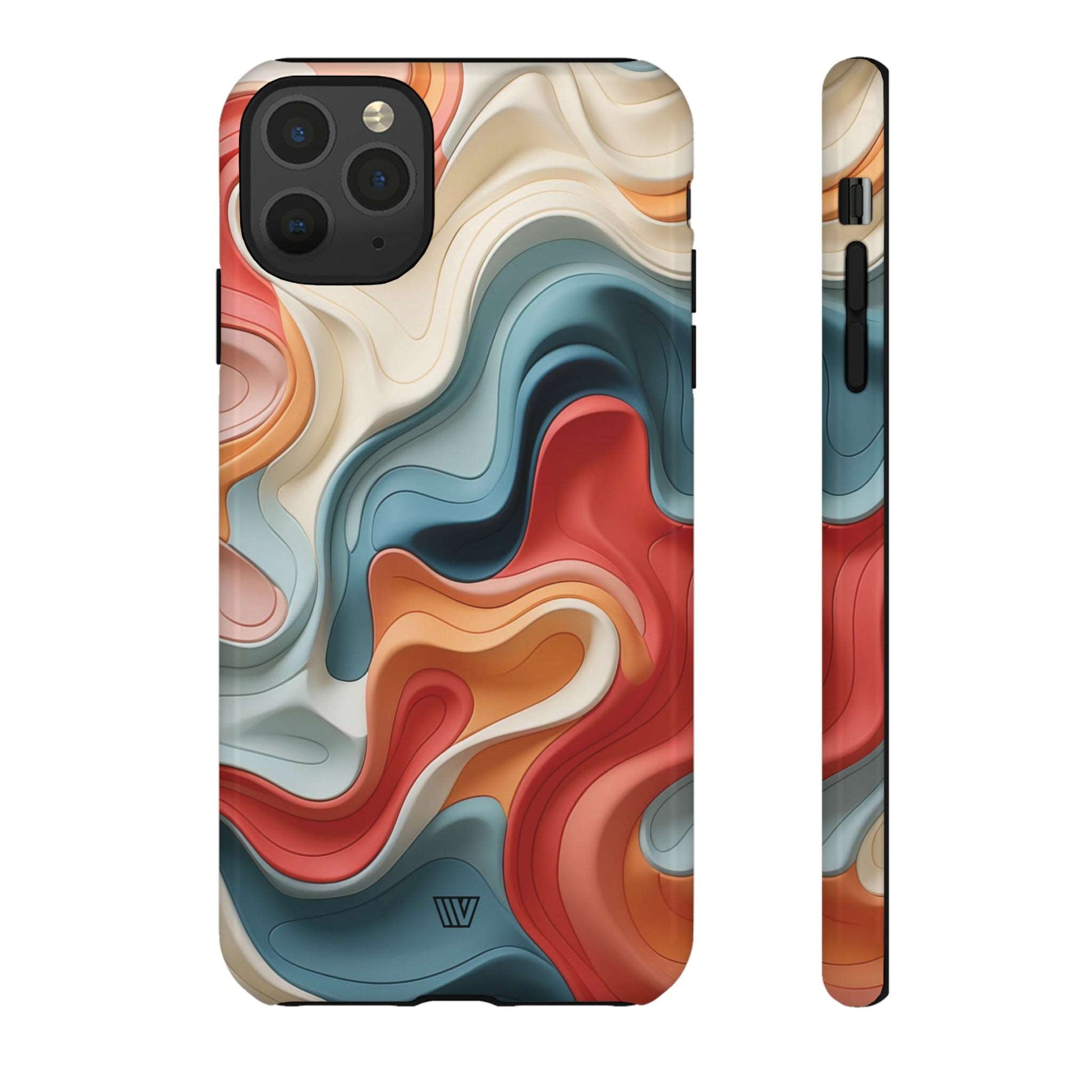 3D COLORFUL CLAY | Tough Phone Case - Trovvve